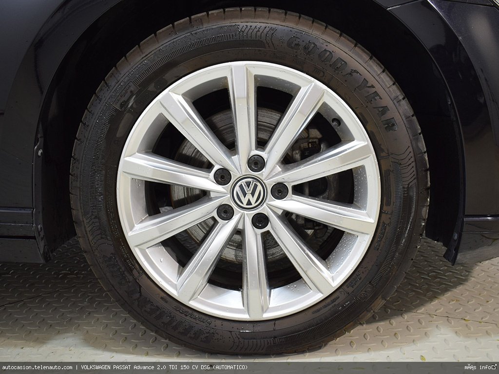 Volkswagen Passat Advance 2.0 TDI 150 CV DSG (AUTOMATICO) Diesel de ocasión 8