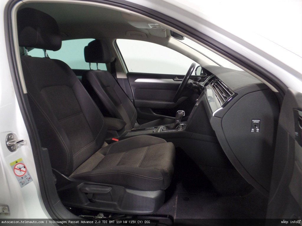 Volkswagen Passat Advance 2.0 TDI BMT 110 kW (150 CV) DSG  de ocasión 4