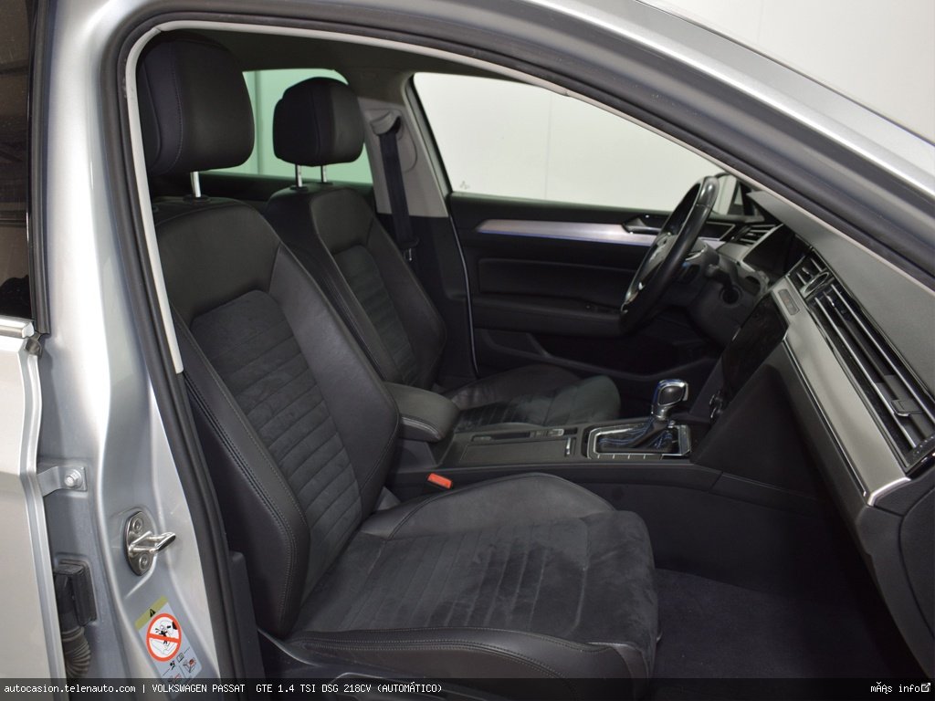 Volkswagen Passat  GTE 1.4 TSI DSG 218CV (AUTOMÁTICO) Hibrido de segunda mano 4