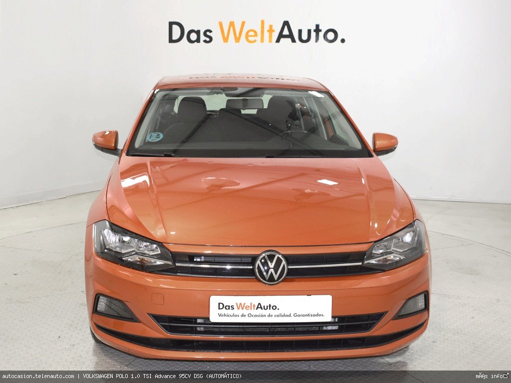 Volkswagen Polo 1.0 TSI Advance 95CV DSG (AUTOMÁTICO) Gasolina seminuevo de segunda mano 2