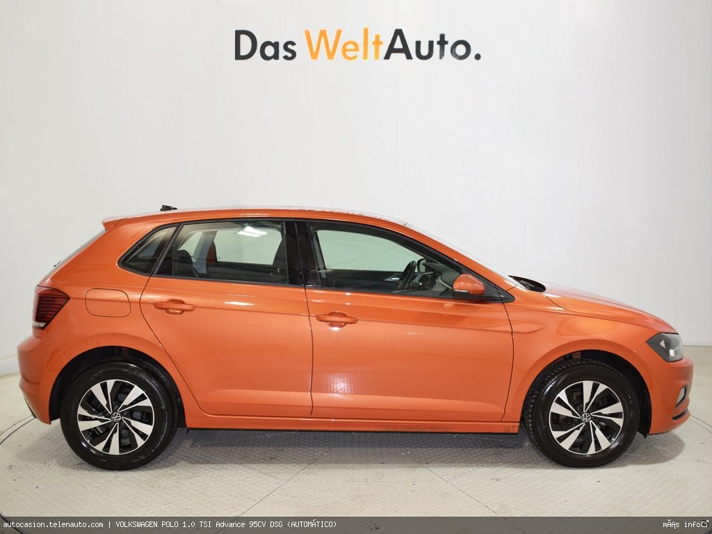 Volkswagen Polo 1.0 TSI Advance 95CV DSG (AUTOMÁTICO) Gasolina seminuevo de segunda mano 3