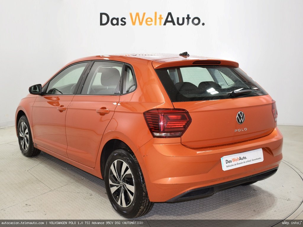 Volkswagen Polo 1.0 TSI Advance 95CV DSG (AUTOMÁTICO) Gasolina seminuevo de segunda mano 4