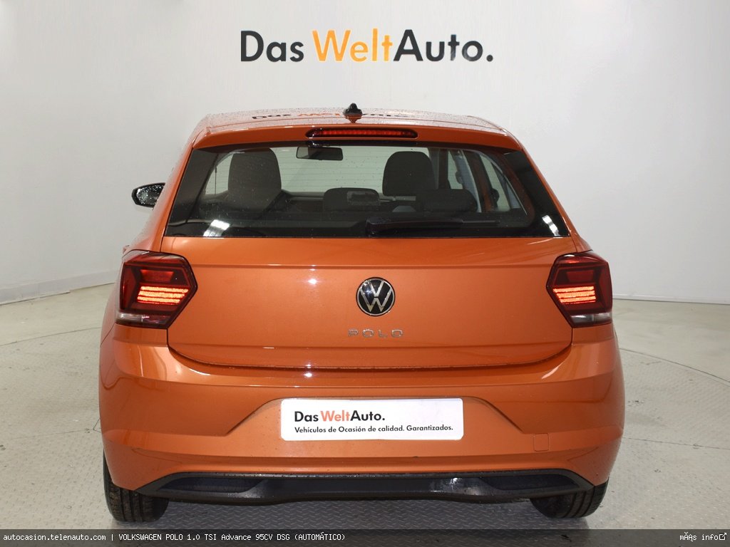 Volkswagen Polo 1.0 TSI Advance 95CV DSG (AUTOMÁTICO) Gasolina seminuevo de segunda mano 5