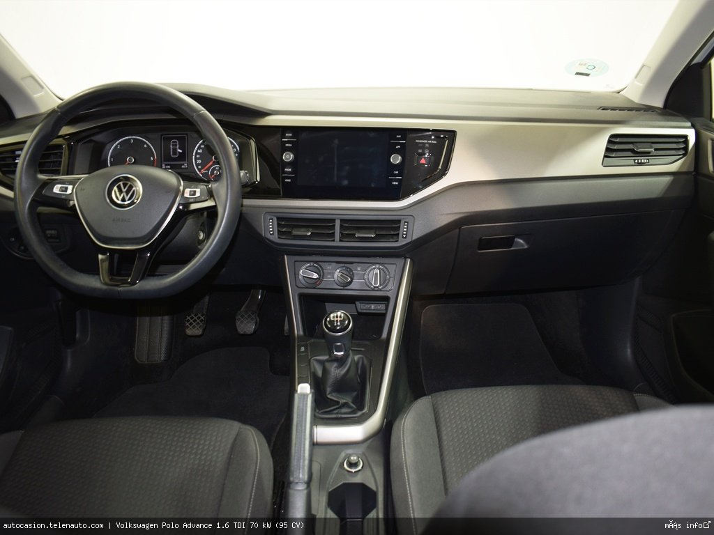 Volkswagen Polo Advance 1.6 TDI 70 kW (95 CV) Diésel de ocasión 5