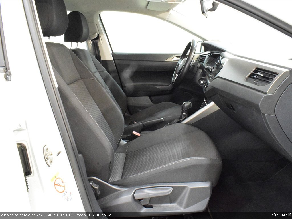 Volkswagen Polo Advance 1.6 TDI 95 CV Gasolina de segunda mano 5