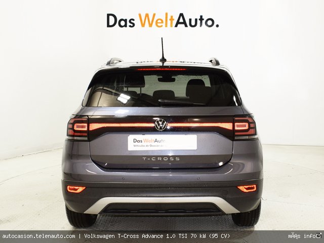 Volkswagen T-cross Advance 1.0 TSI 70 kW (95 CV) Gasolina seminuevo de segunda mano 5