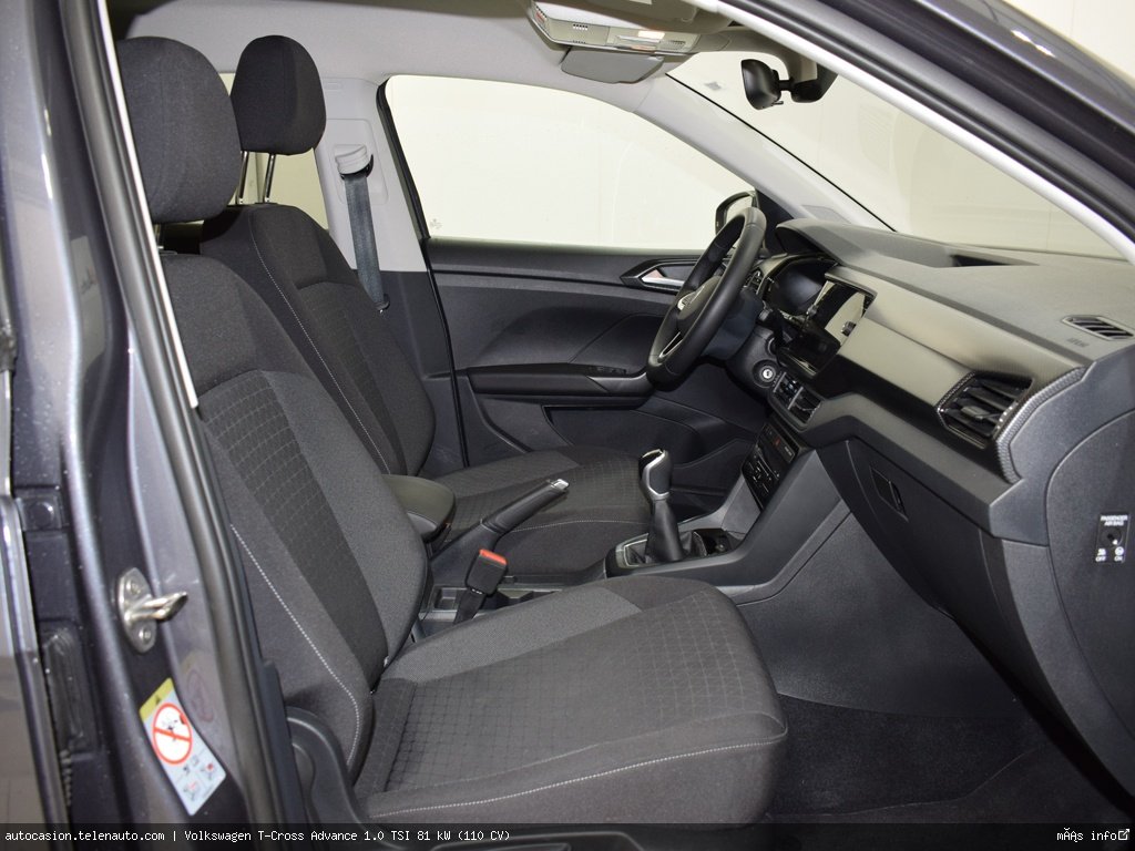 Volkswagen T-cross Advance 1.0 TSI 81 kW (110 CV) Gasolina seminuevo de ocasión 5