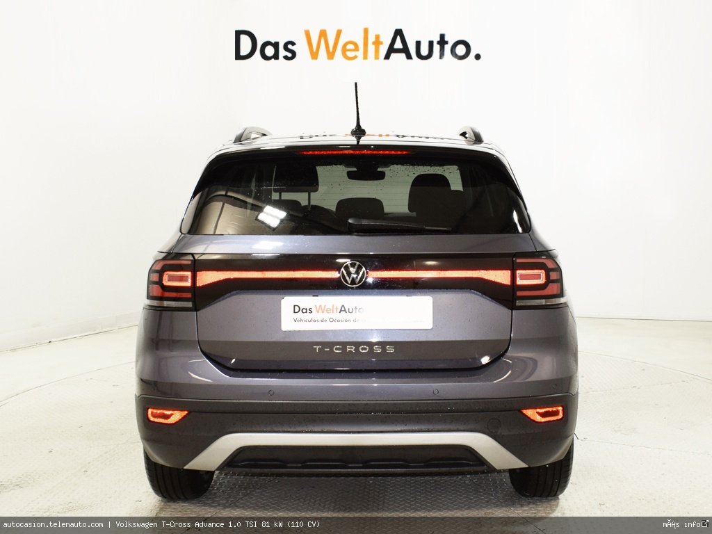 Volkswagen T-cross Advance 1.0 TSI 81 kW (110 CV) Gasolina seminuevo de ocasión 10