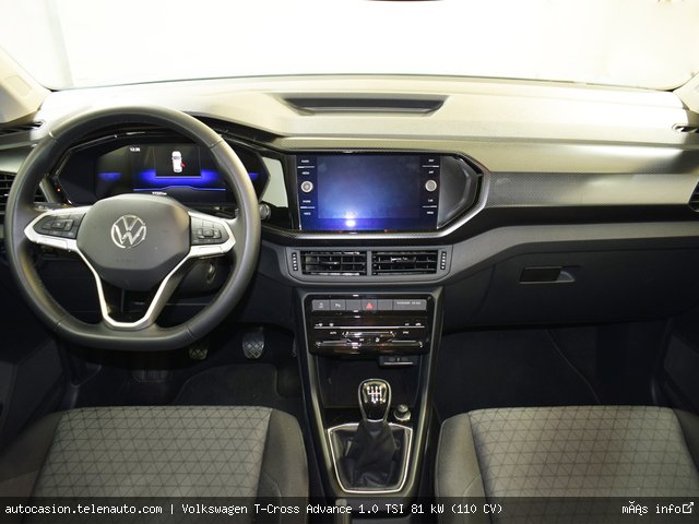 Volkswagen T-cross Advance 1.0 TSI 81 kW (110 CV) Gasolina kilometro 0 de segunda mano 6