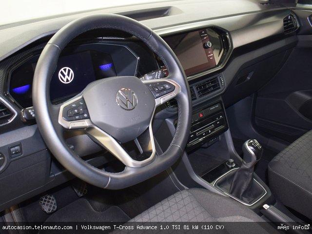 Volkswagen T-cross Advance 1.0 TSI 81 kW (110 CV) Gasolina kilometro 0 de segunda mano 7