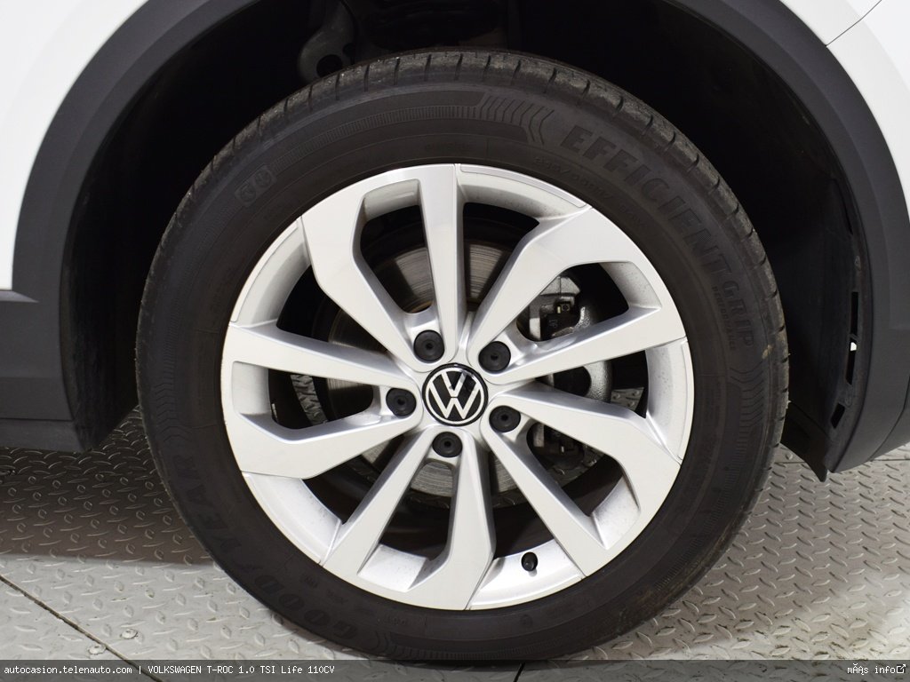 Volkswagen T-roc 1.0 TSI Life 110CV Gasolina seminuevo de segunda mano 9