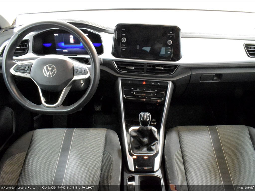 Volkswagen T-roc 1.0 TSI Life 110CV Gasolina seminuevo de ocasión 7