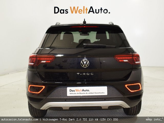 Volkswagen T-roc Dark 2.0 TDI 110 kW (150 CV) DSG Diésel kilometro 0 de segunda mano 5