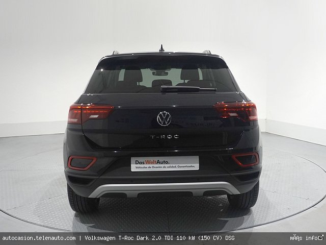 Volkswagen T-roc Dark 2.0 TDI 110 kW (150 CV) DSG Diésel kilometro 0 de ocasión 12