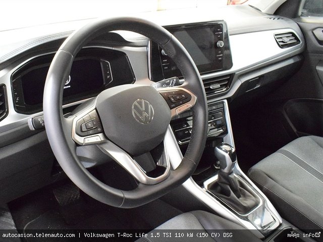 Volkswagen T-roc Life 1.5 TSI 110 kW (150 CV) DSG Gasolina kilometro 0 de segunda mano 8