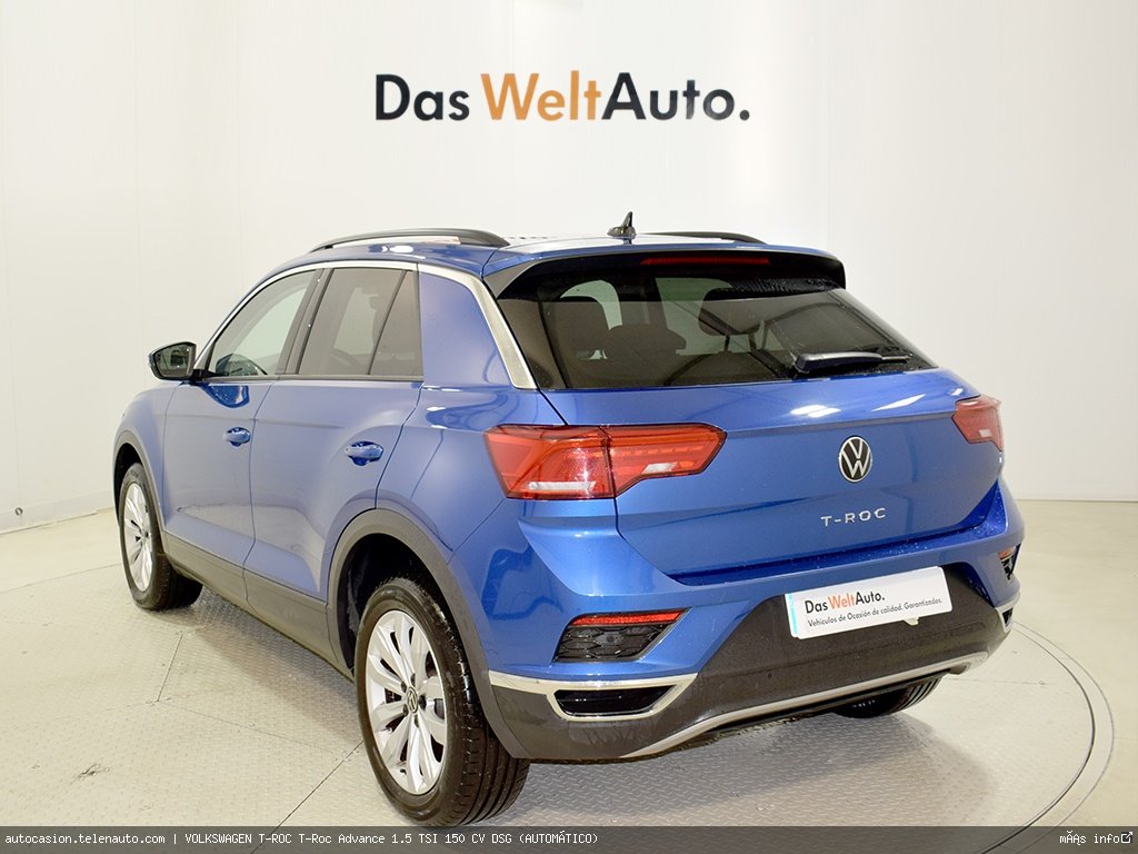 Volkswagen T-roc T-Roc Advance 1.5 TSI 150 CV DSG (AUTOMÁTICO) Gasolina de ocasión 2