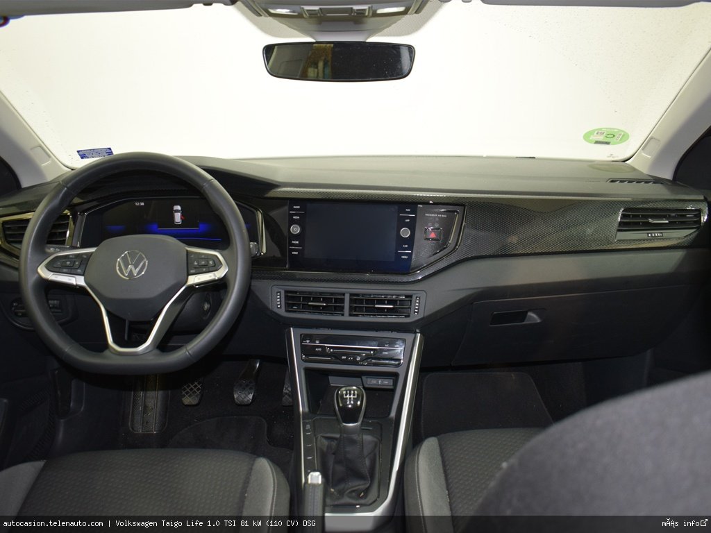 Volkswagen Taigo Life 1.0 TSI 81 kW (110 CV) DSG Gasolina kilometro 0 de ocasión 5