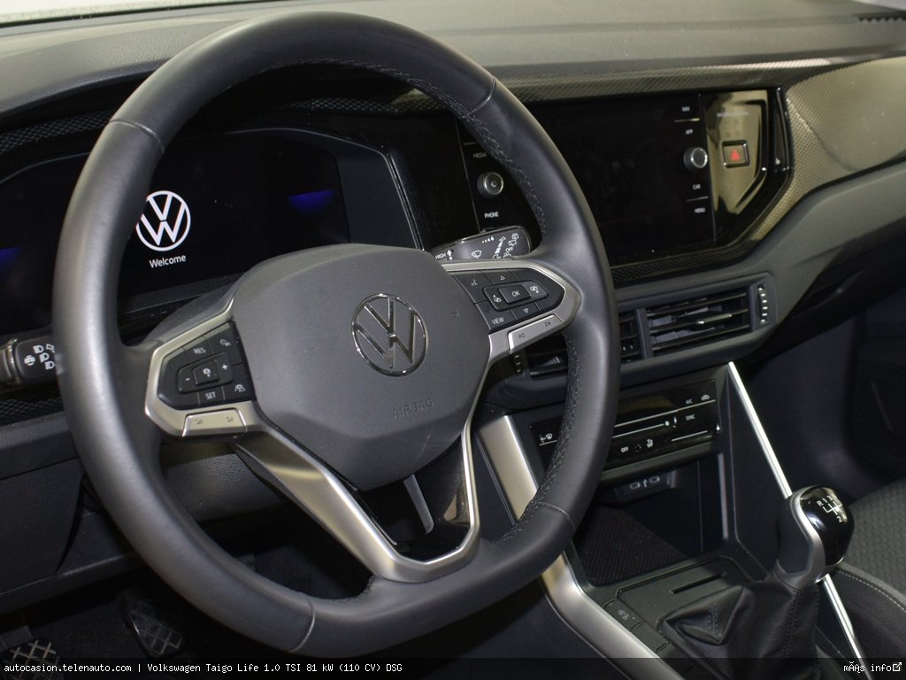 Volkswagen Taigo Life 1.0 TSI 81 kW (110 CV) DSG Gasolina kilometro 0 de ocasión 6