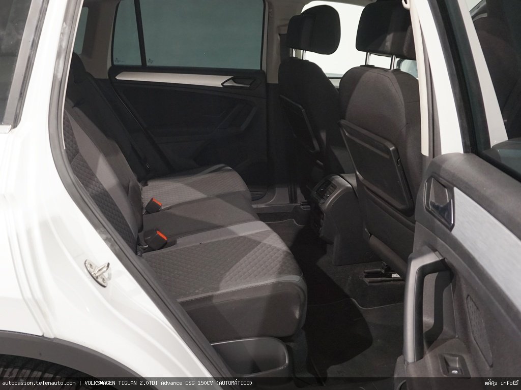 Volkswagen Tiguan 2.0TDI Advance DSG 150CV (AUTOMÁTICO)  Diesel de ocasión 8