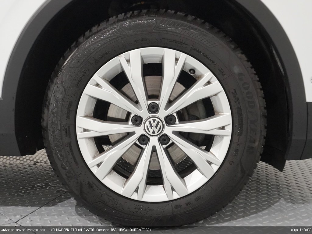 Volkswagen Tiguan 2.0TDI Advance DSG 150CV (AUTOMÁTICO)  Diesel de ocasión 10