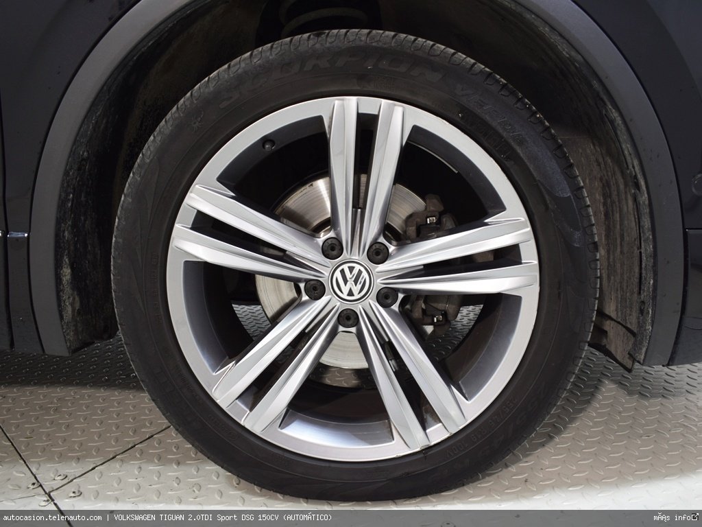 Volkswagen Tiguan 2.0TDI Sport DSG 150CV (AUTOMÁTICO) Diesel seminuevo de segunda mano 11