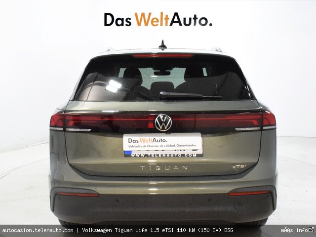 Volkswagen Tiguan Life 1.5 eTSI 110 kW (150 CV) DSG Gasolina kilometro 0 de segunda mano 5