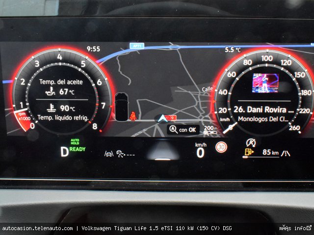 Volkswagen Tiguan Life 1.5 eTSI 110 kW (150 CV) DSG Gasolina kilometro 0 de segunda mano 8