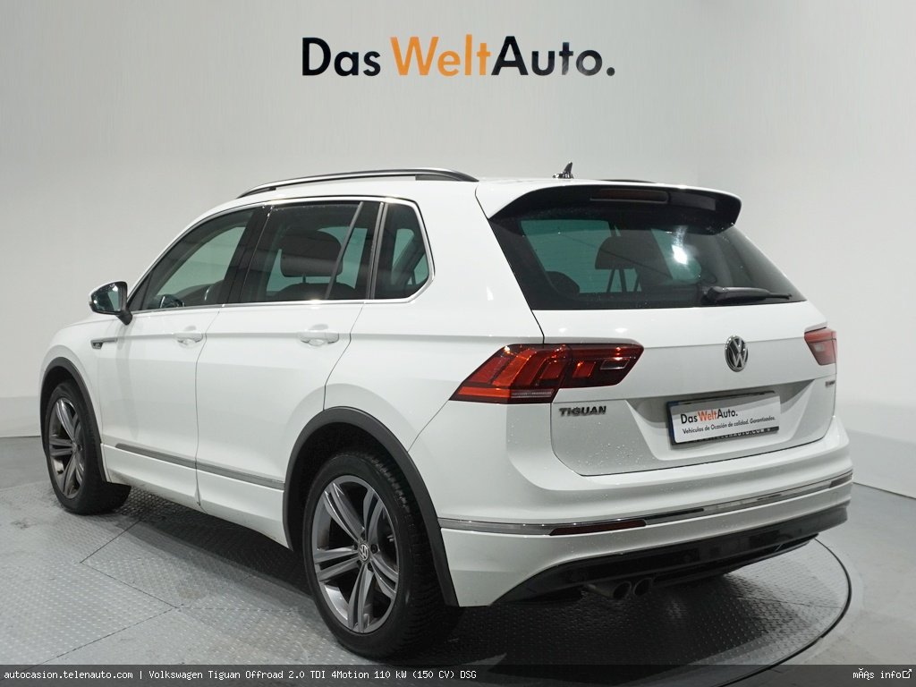 Volkswagen Tiguan Offroad 2.0 TDI 4Motion 110 kW (150 CV) DSG Diésel de ocasión 3