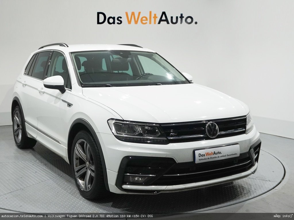 Volkswagen Tiguan Offroad 2.0 TDI 4Motion 110 kW (150 CV) DSG Diésel de ocasión 1
